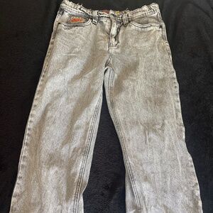 Empyre Kids Loose Fit Grey Scramble Skate Jeans